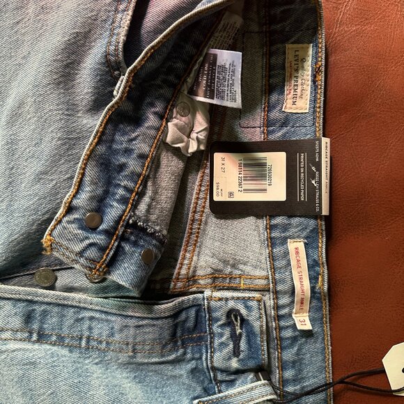 Levi's Women's Premium Ribcage Straight Ankle Jeans NWT Size 31 - Picture 7 of 12